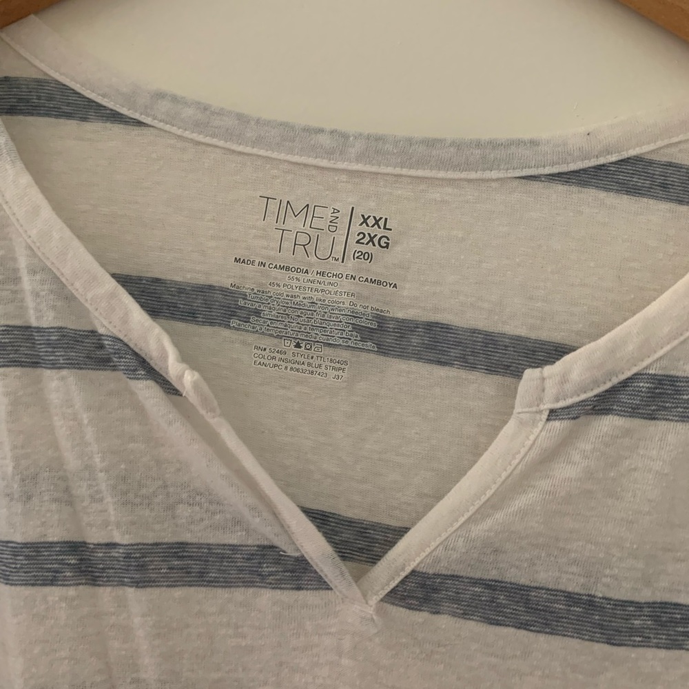 2XL striped top - Picture 2 of 3